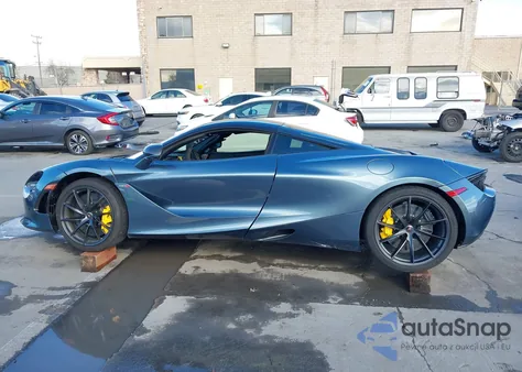 2018 Mclaren 720S Luxury/Performance z USA, uszkodzony, nr VIN SBM14DCA7JW000412
